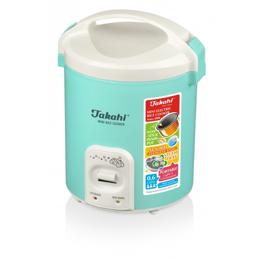 3 Cup Mini Electric Rice Cooker with Warmer Takahi Kitchen Household Appliances